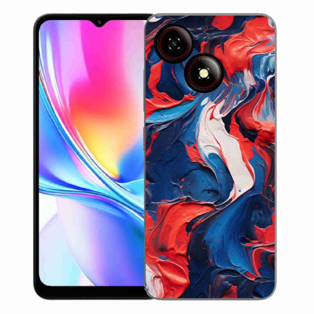 Gelový kryt mmCase na ZTE Blade A35E - abstraktní motiv 7