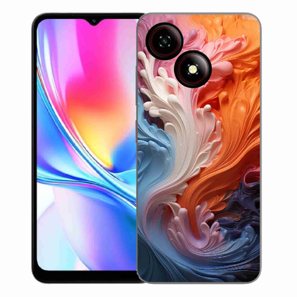 Gelový kryt mmCase na ZTE Blade A35E - abstraktní motiv 8