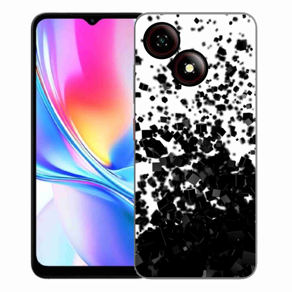 Gelový kryt mmCase na ZTE Blade A35E - abstraktní vzor 1