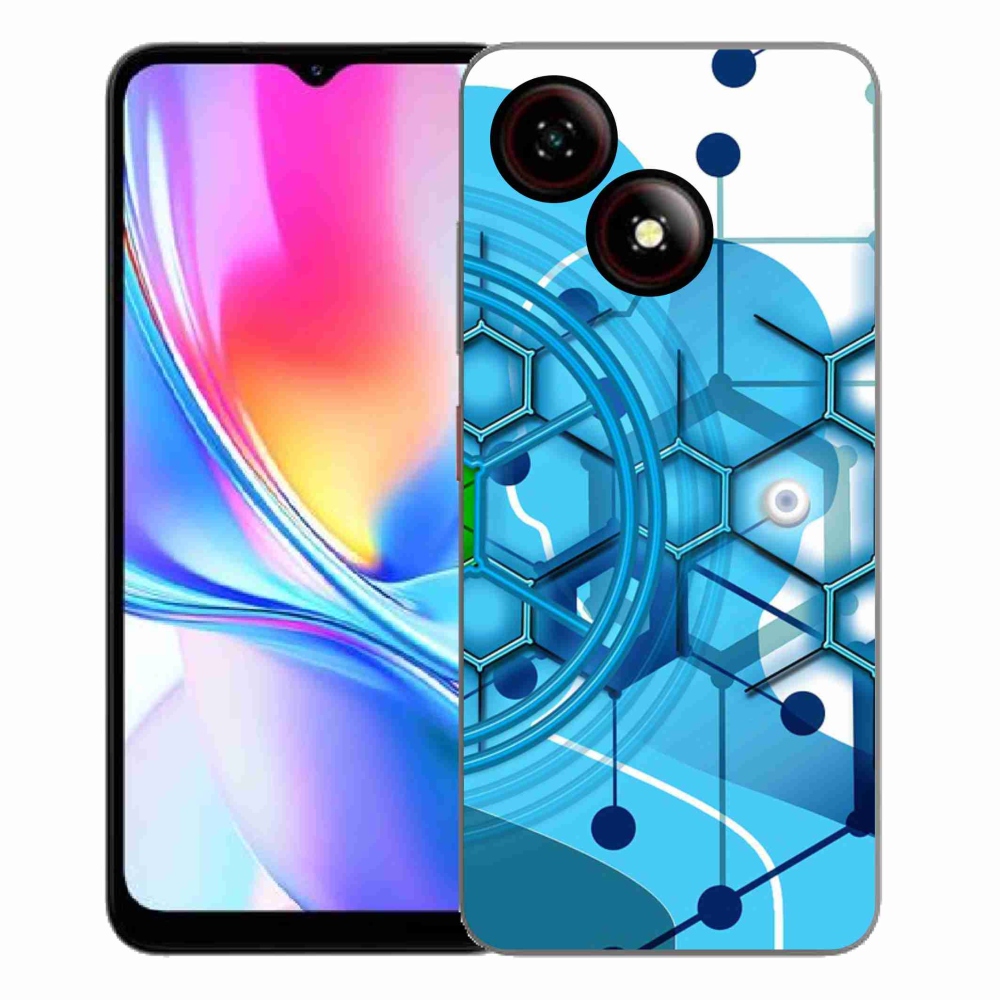 Gelový kryt mmCase na ZTE Blade A35E - abstraktní vzor 2