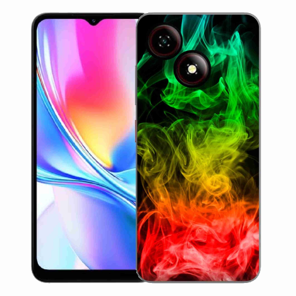 Gelový kryt mmCase na ZTE Blade A35E - abstraktní vzor 7
