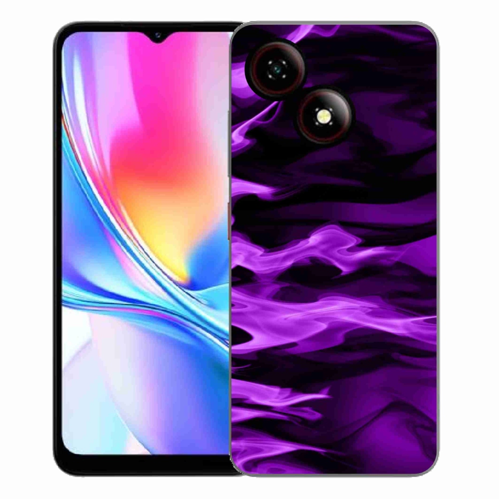 Gelový kryt mmCase na ZTE Blade A35E - abstraktní vzor 9