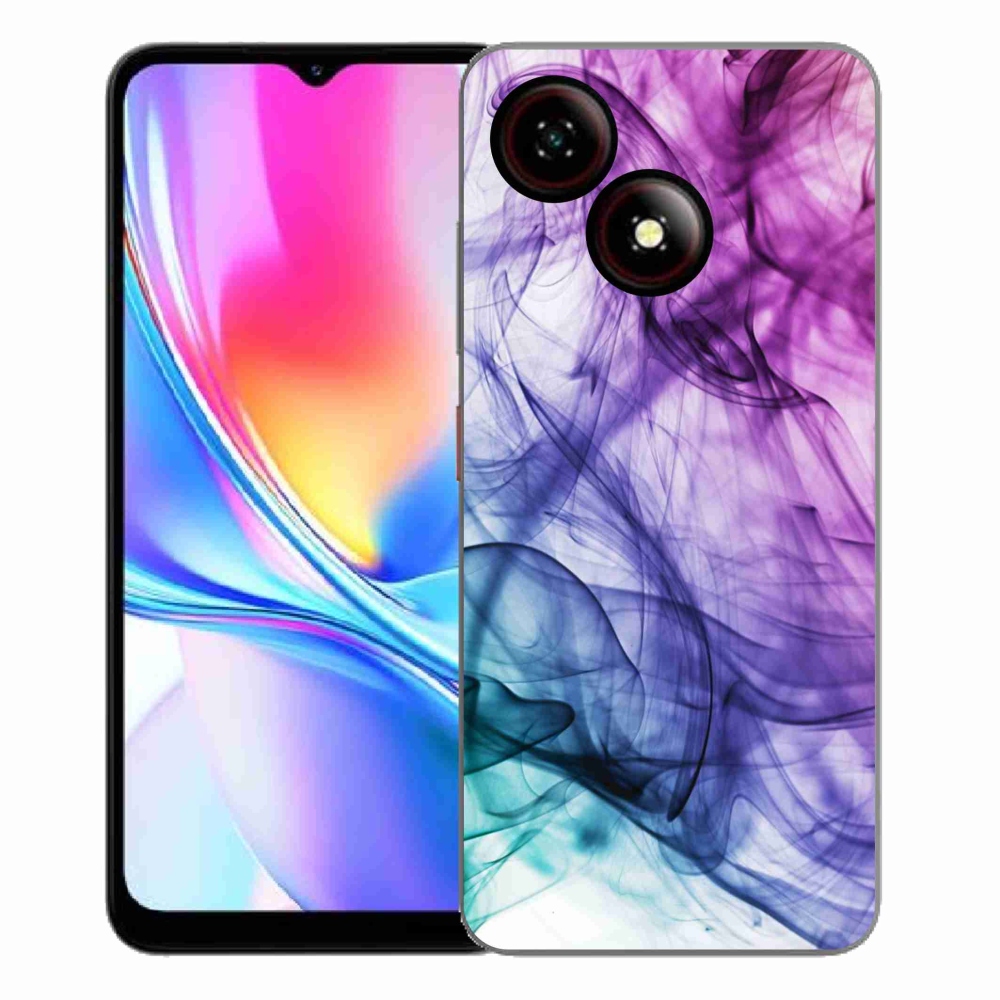Gelový kryt mmCase na ZTE Blade A35E - abstraktní vzor