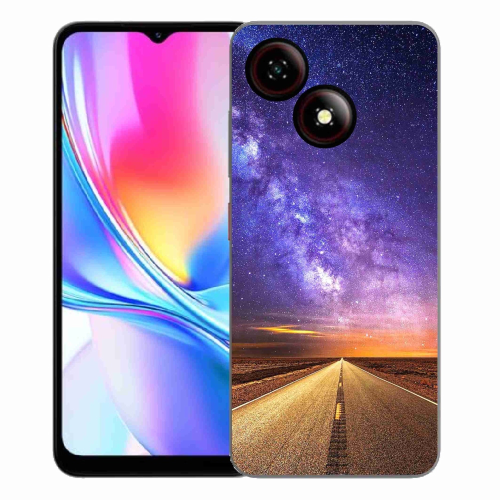 Gelový kryt mmCase na ZTE Blade A35E - americká silnice