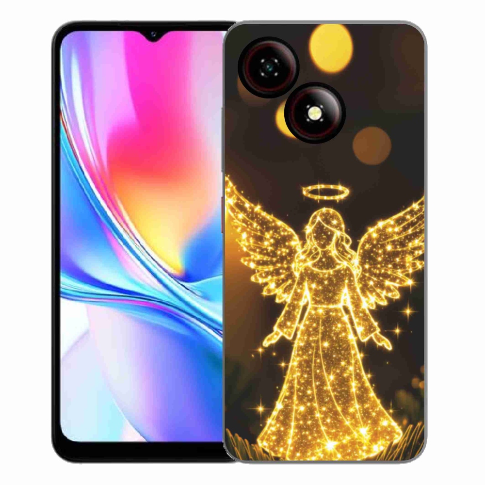 Gelový kryt mmCase na ZTE Blade A35E - anděl