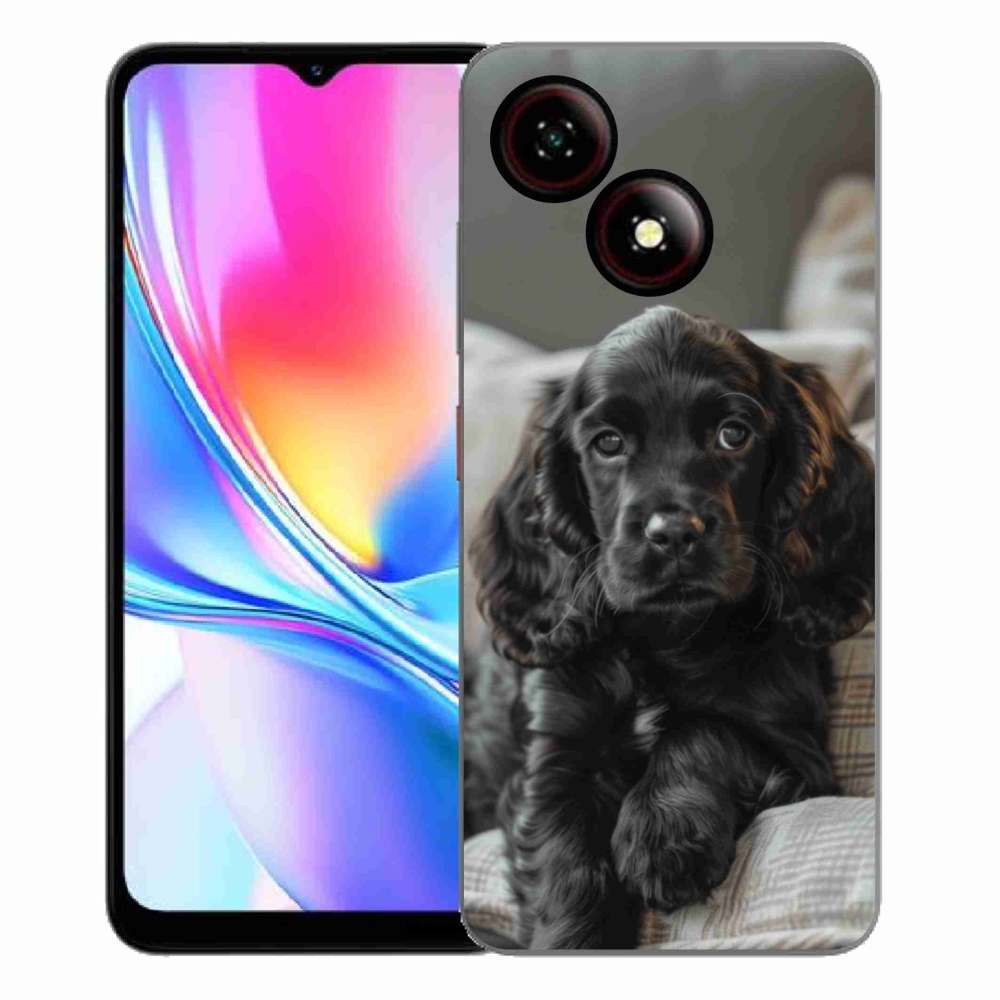 Gelový kryt mmCase na ZTE Blade A35E - anglický kokršpaněl