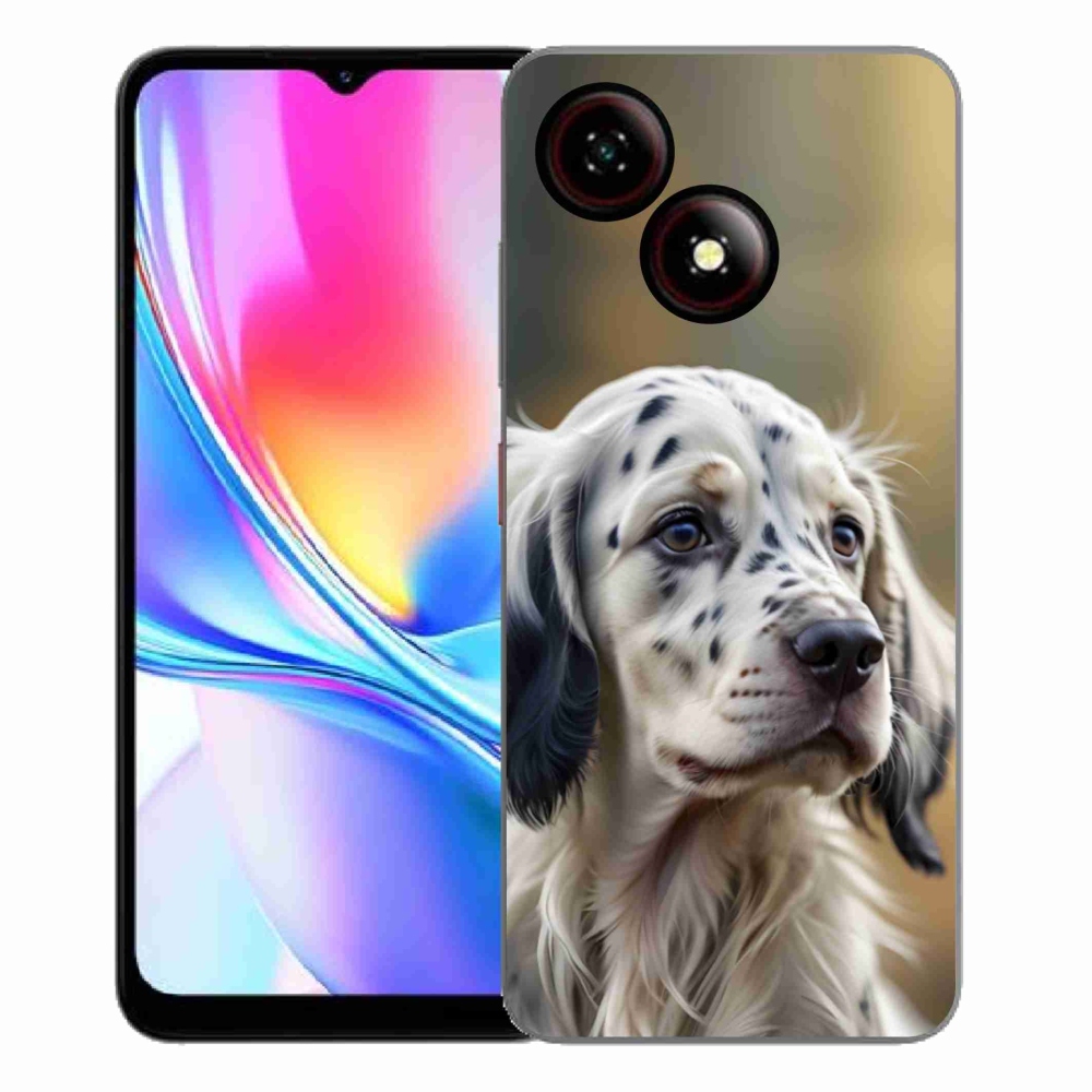 Gelový kryt mmCase na ZTE Blade A35E - anglický setr