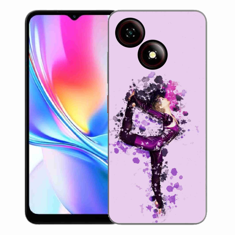 Gelový kryt mmCase na ZTE Blade A35E - baletka