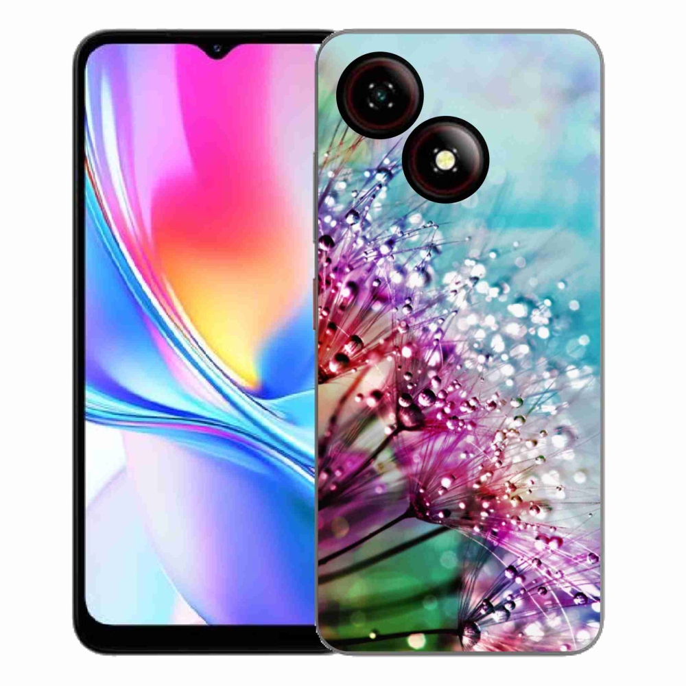 Gelový kryt mmCase na ZTE Blade A35E - barevné květy