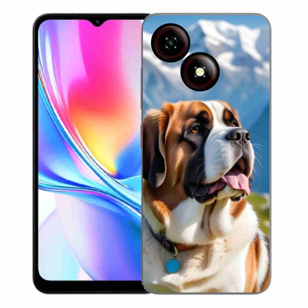 Gelový kryt mmCase na ZTE Blade A35E - bernardýn