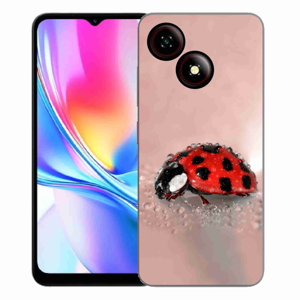 Gelový kryt mmCase na ZTE Blade A35E - beruška