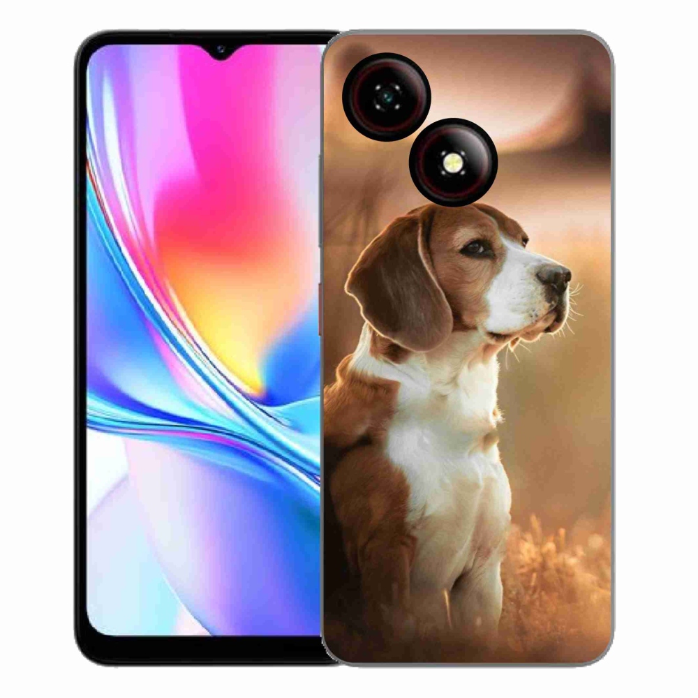 Gelový kryt mmCase na ZTE Blade A35E - bígl