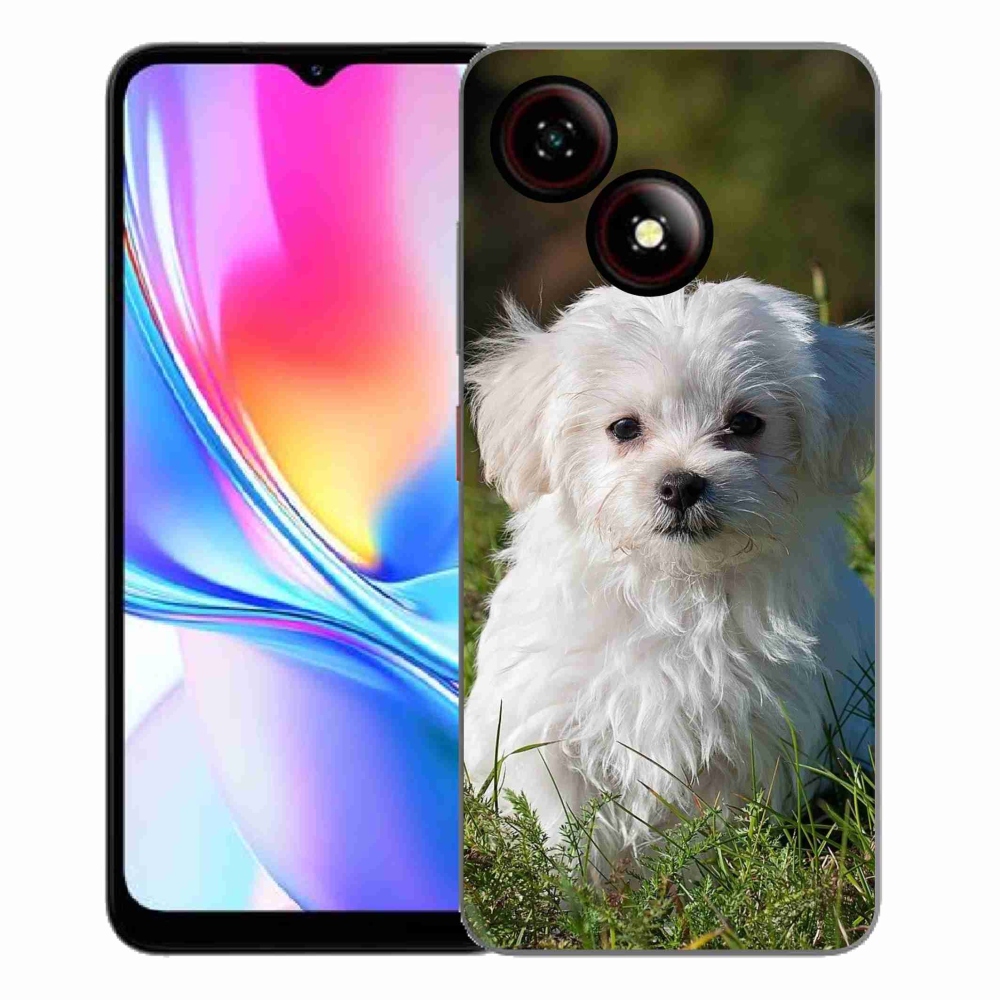 Gelový kryt mmCase na ZTE Blade A35E - bišonek