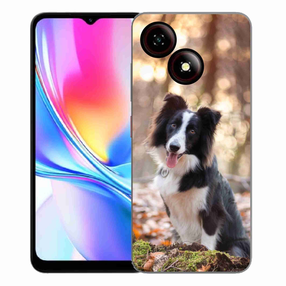 Gelový kryt mmCase na ZTE Blade A35E - border kolie 1