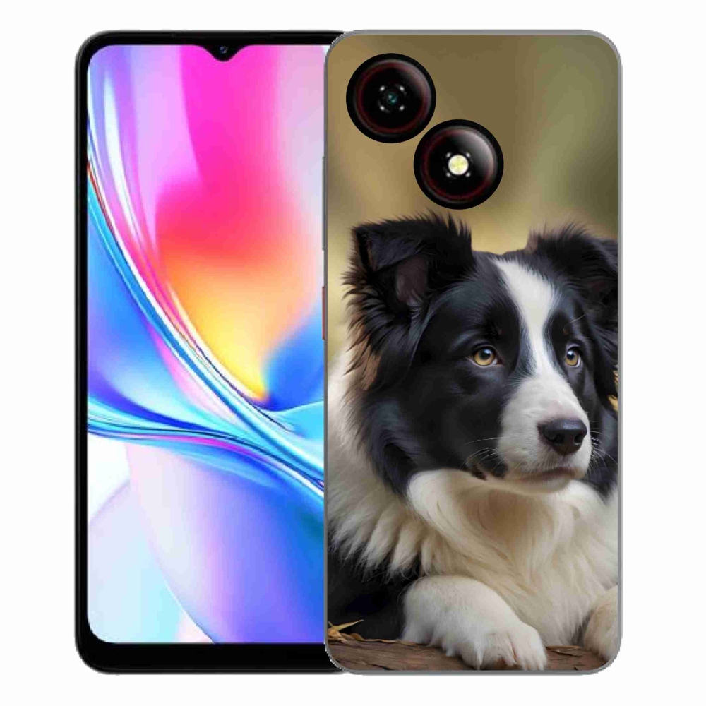 Gelový kryt mmCase na ZTE Blade A35E - border kolie 2