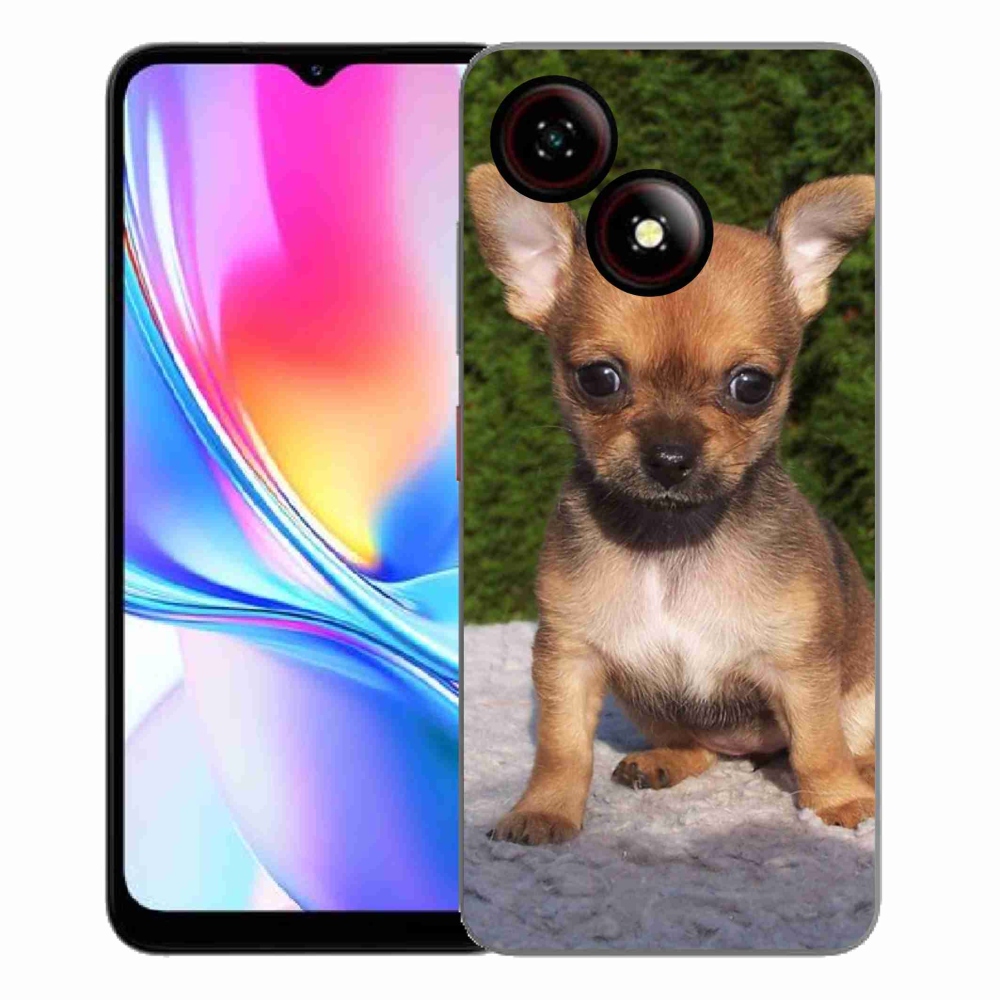 Gelový kryt mmCase na ZTE Blade A35E - čivava 3