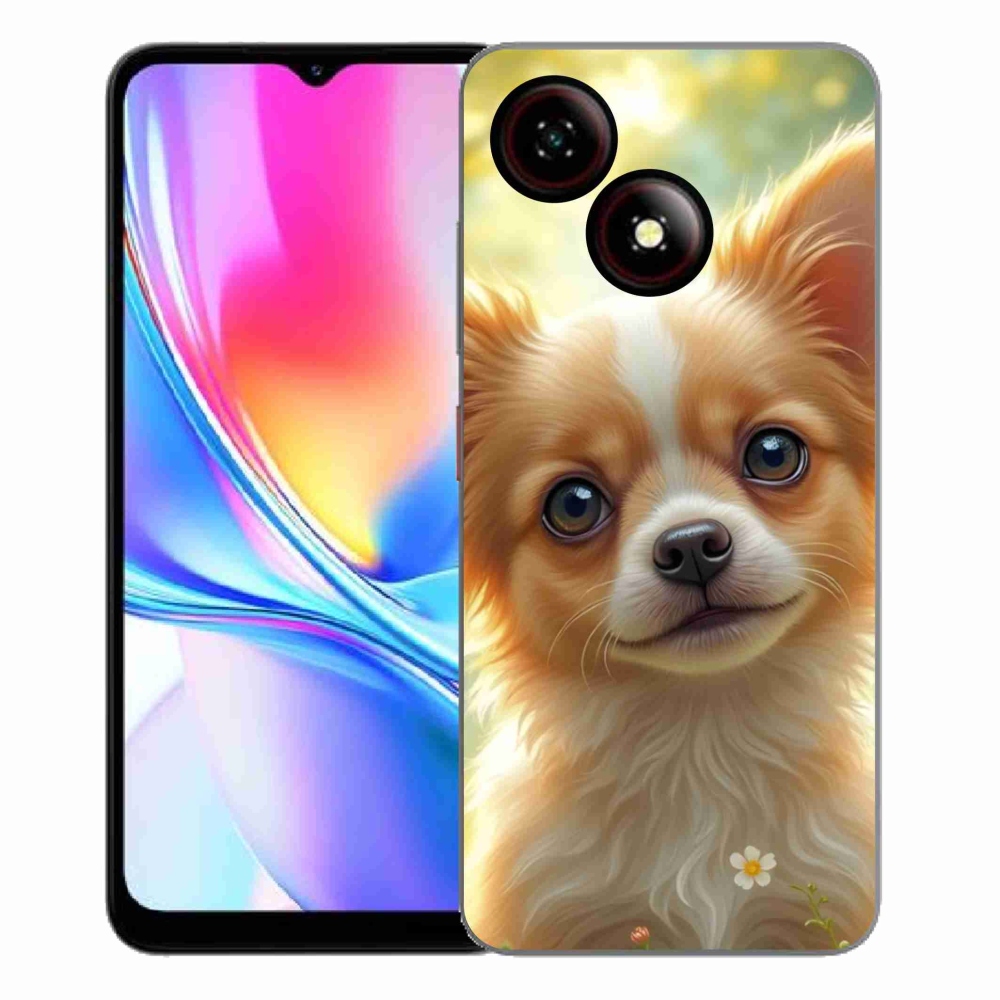 Gelový kryt mmCase na ZTE Blade A35E - čivava 5