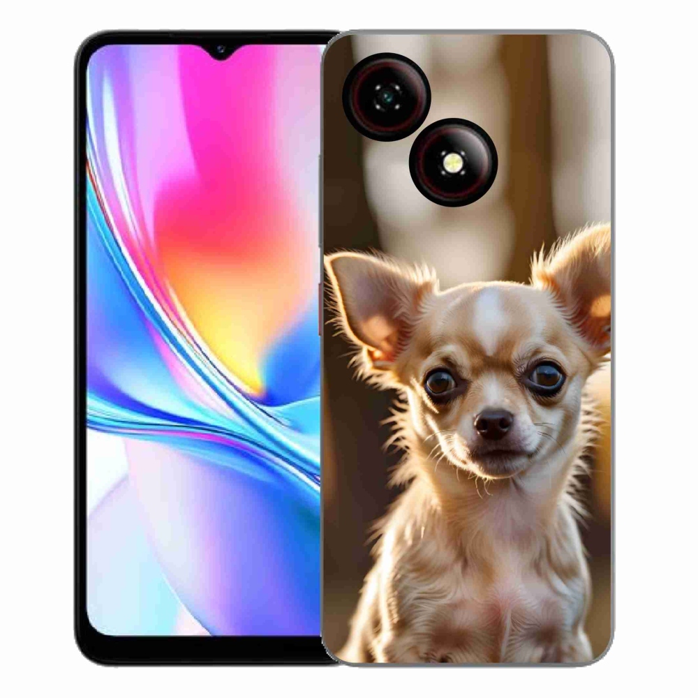 Gelový kryt mmCase na ZTE Blade A35E - čivava 6