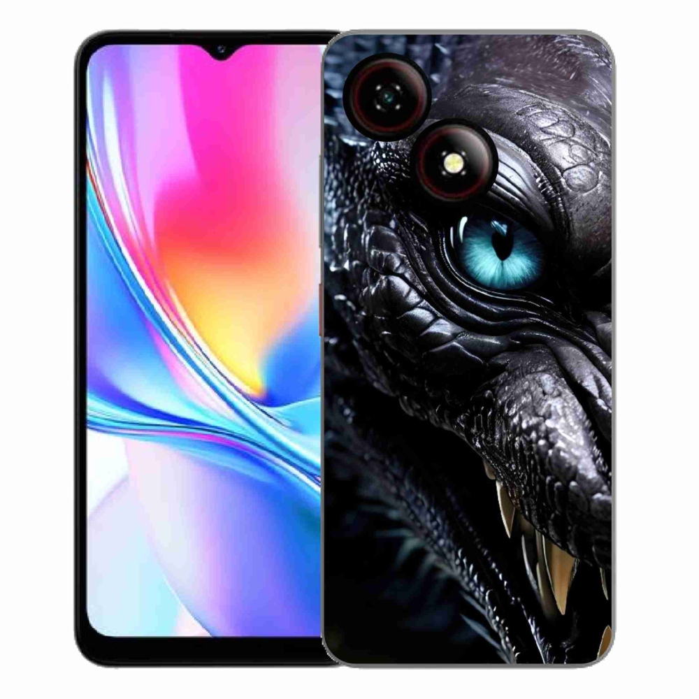 Gelový kryt mmCase na ZTE Blade A35E - dračí pohled