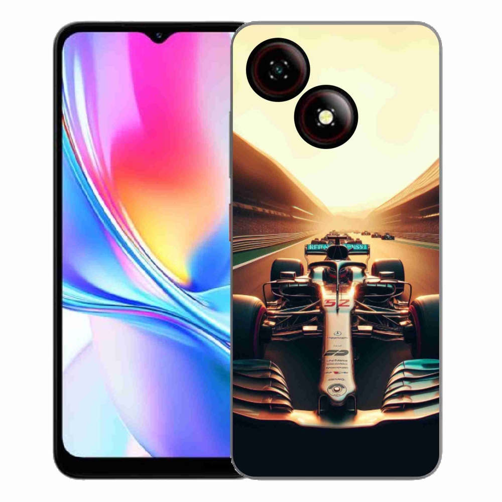 Gelový kryt mmCase na ZTE Blade A35E - formule 1