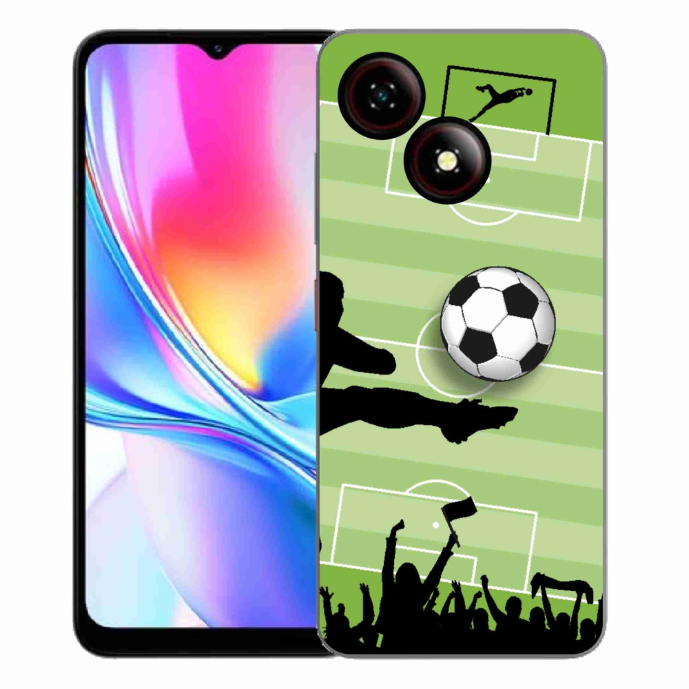 Gelový kryt mmCase na ZTE Blade A35E - fotbal 3