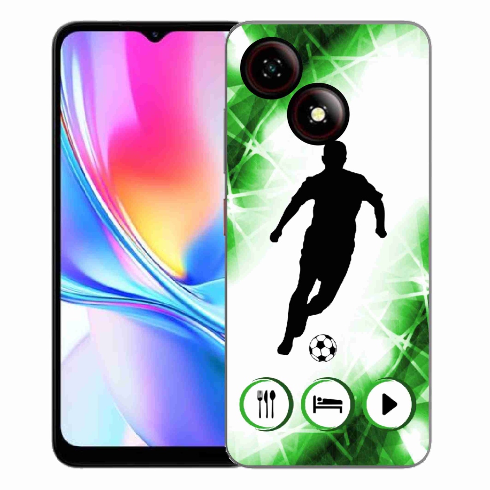 Gelový kryt mmCase na ZTE Blade A35E - fotbalista