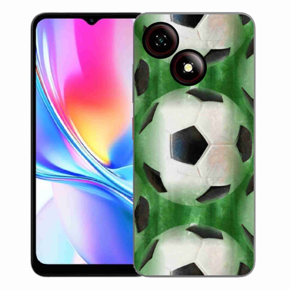 Gelový kryt mmCase na ZTE Blade A35E - fotbalový míč
