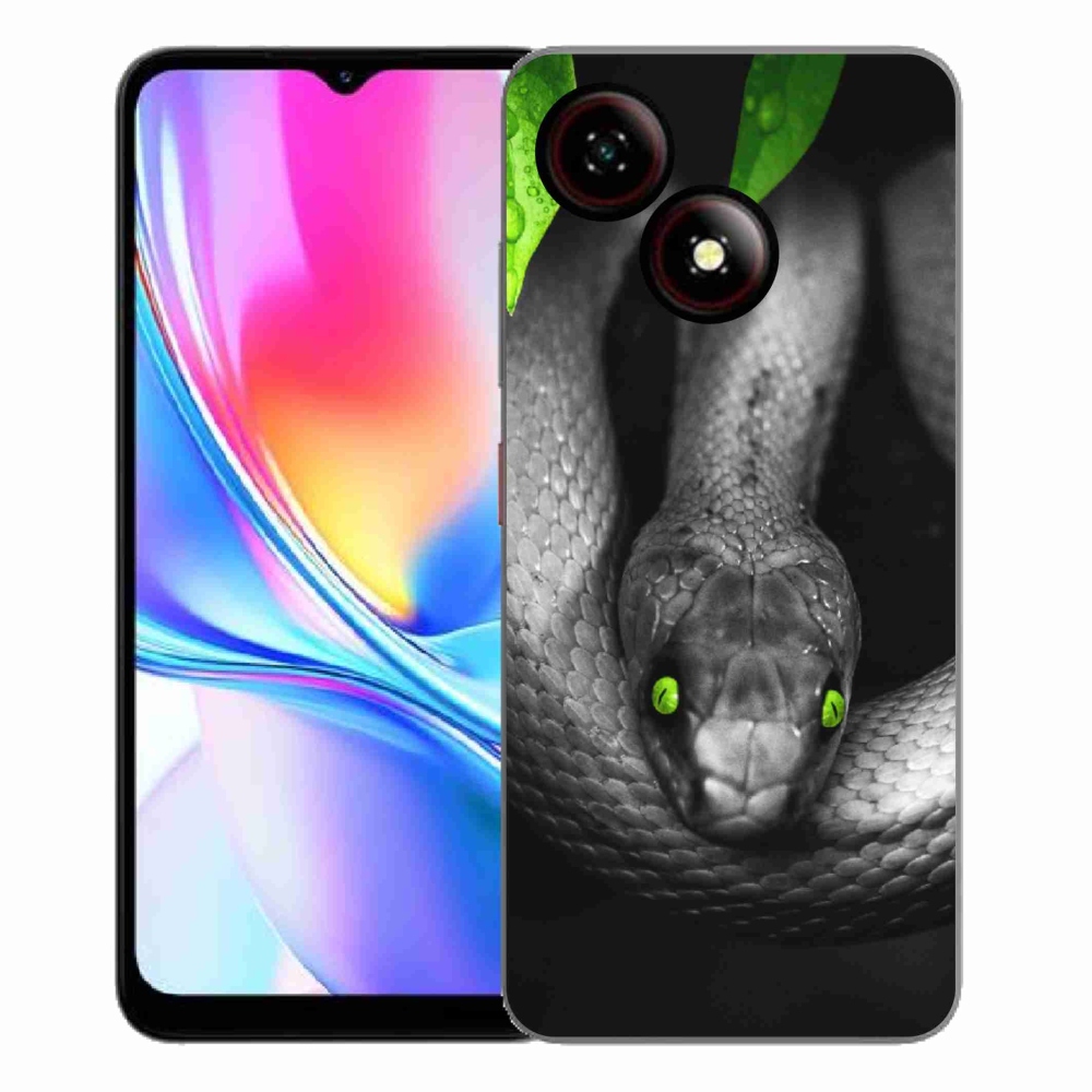 Gelový kryt mmCase na ZTE Blade A35E - had