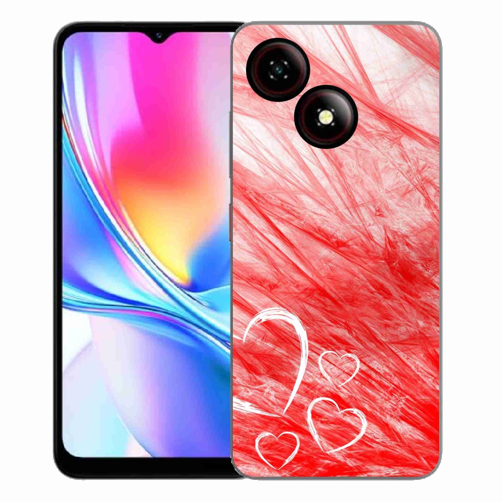 Gelový kryt mmCase na ZTE Blade A35E - heart