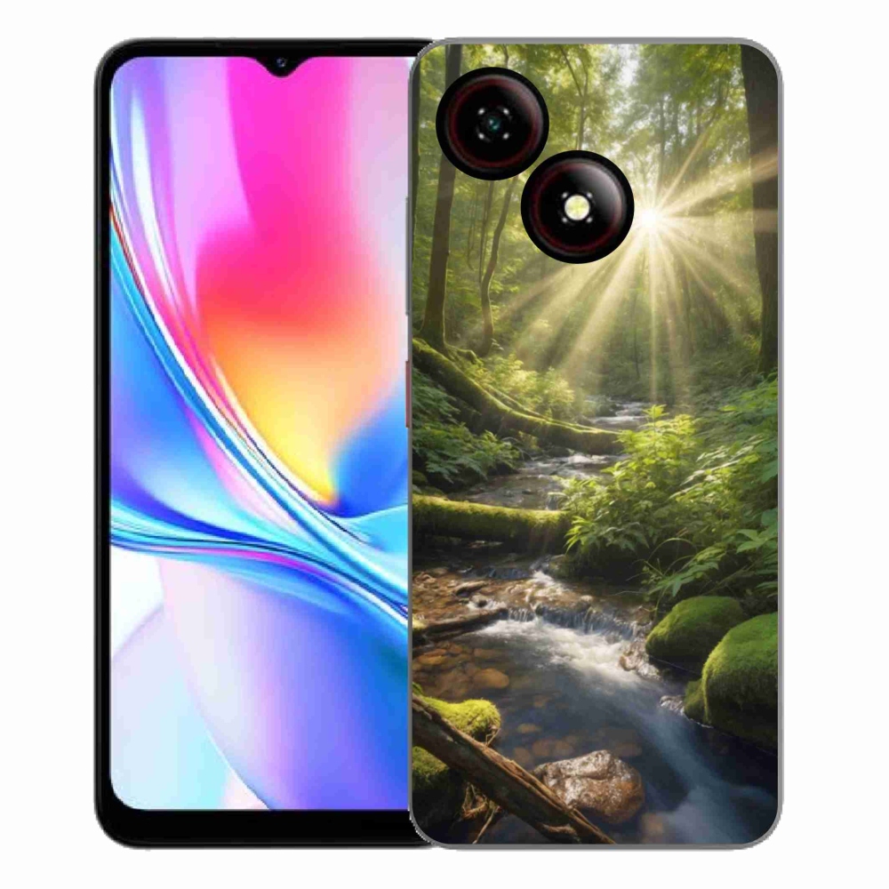 Gelový kryt mmCase na ZTE Blade A35E - hlubina lesa