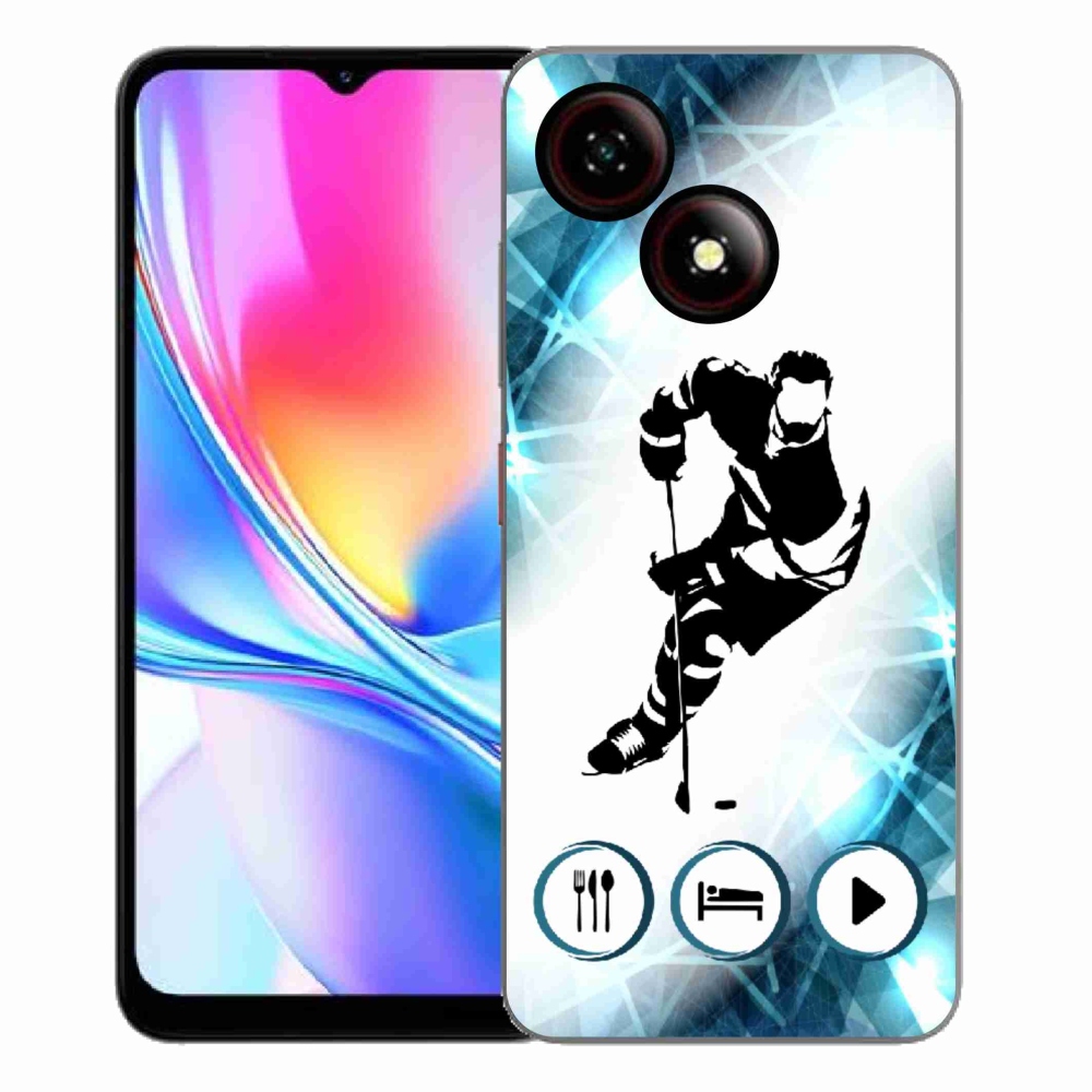 Gelový kryt mmCase na ZTE Blade A35E - hokej 1