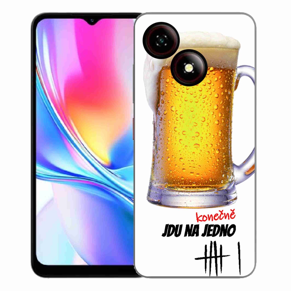 Gelový kryt mmCase na ZTE Blade A35E - jdu na jedno