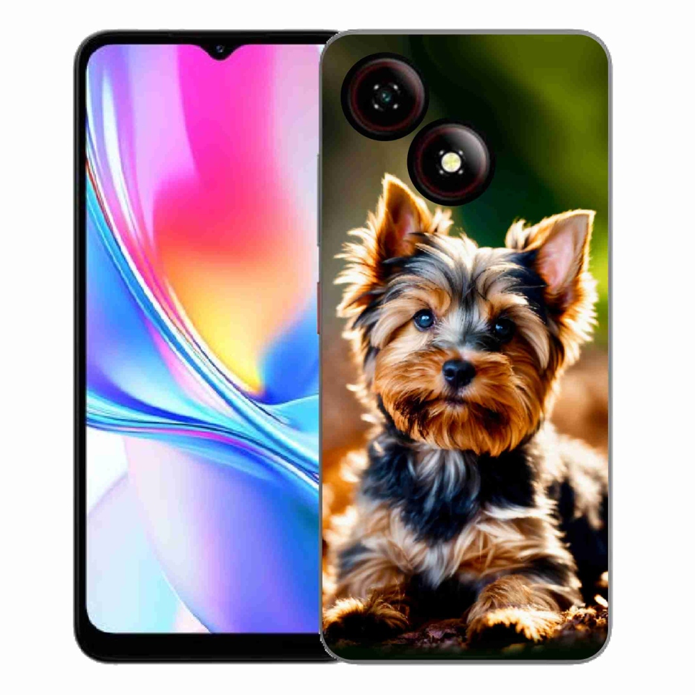Gelový kryt mmCase na ZTE Blade A35E - jorkšír 10