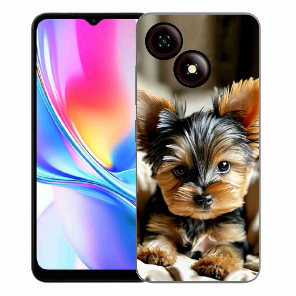 Gelový kryt mmCase na ZTE Blade A35E - jorkšír 11