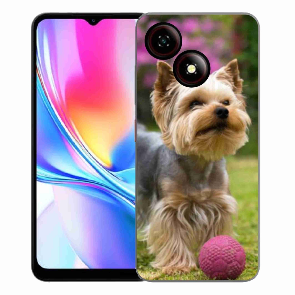 Gelový kryt mmCase na ZTE Blade A35E - jorkšír 4