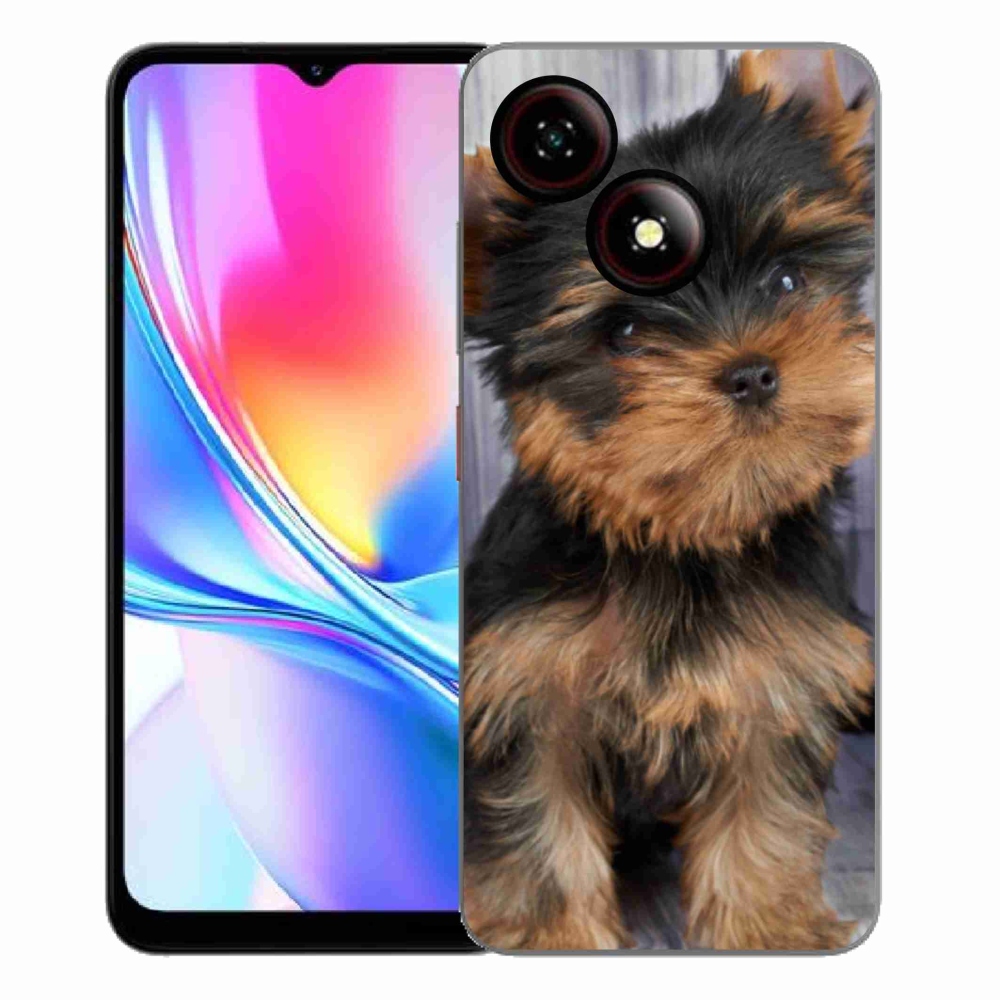 Gelový kryt mmCase na ZTE Blade A35E - jorkšír 9