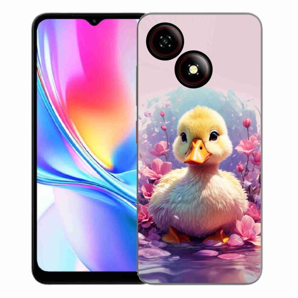 Gelový kryt mmCase na ZTE Blade A35E - kachnička