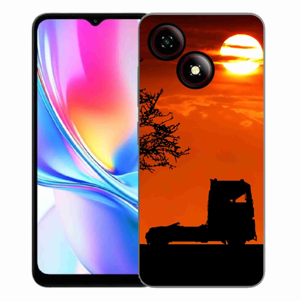 Gelový kryt mmCase na ZTE Blade A35E - kamion 3