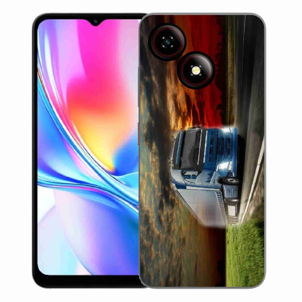 Gelový kryt mmCase na ZTE Blade A35E - kamion 4