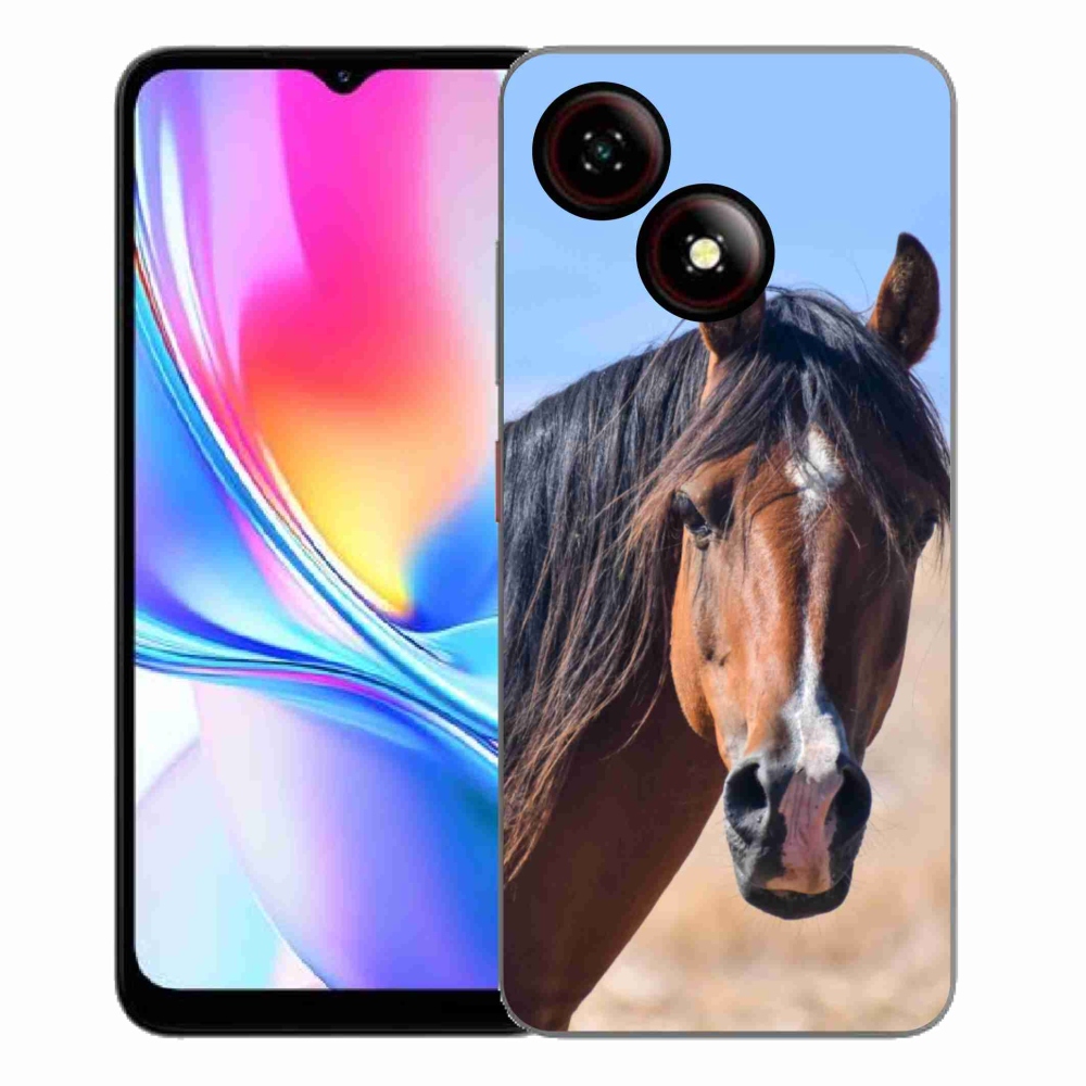 Gelový kryt mmCase na ZTE Blade A35E - klidný kůň