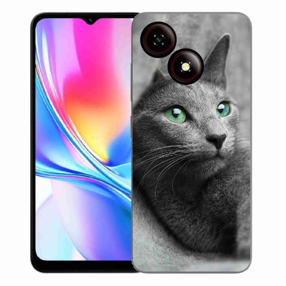 Gelový kryt mmCase na ZTE Blade A35E - kočka 2
