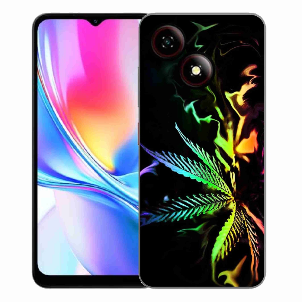 Gelový kryt mmCase na ZTE Blade A35E - konopí 2