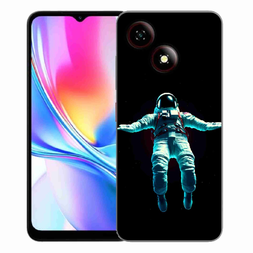 Gelový kryt mmCase na ZTE Blade A35E - kosmonaut