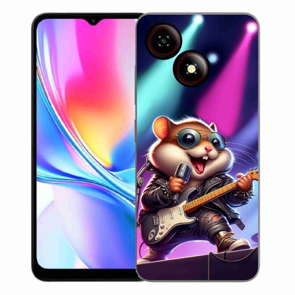 Gelový kryt mmCase na ZTE Blade A35E - křeček rocker