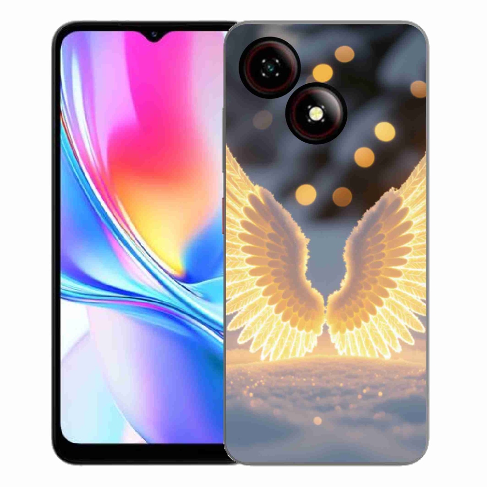 Gelový kryt mmCase na ZTE Blade A35E - křídla