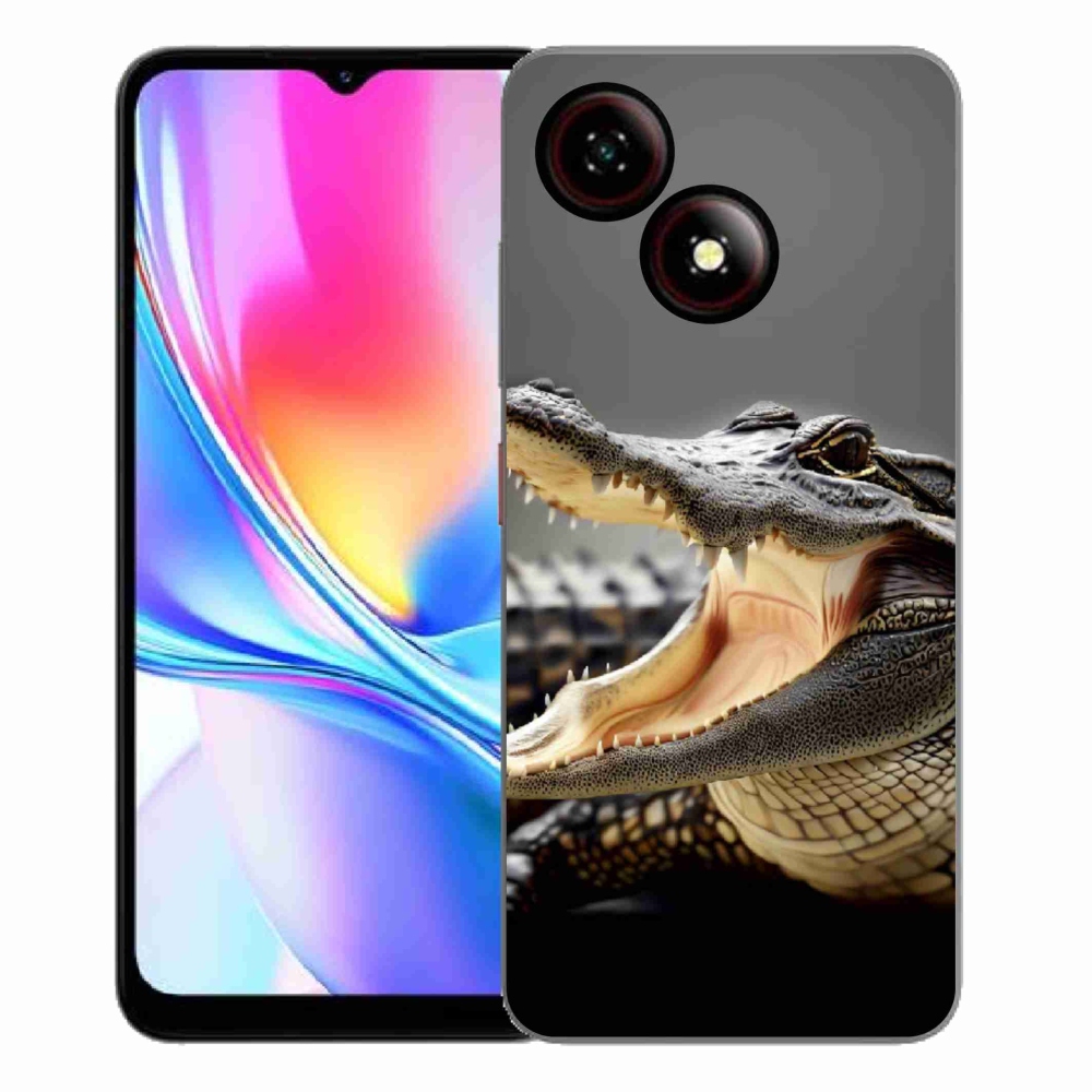 Gelový kryt mmCase na ZTE Blade A35E - krokodýl