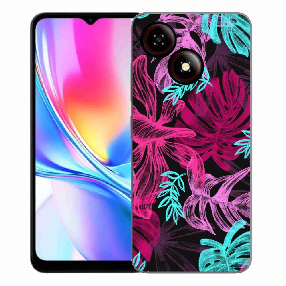 Gelový kryt mmCase na ZTE Blade A35E - květiny 1