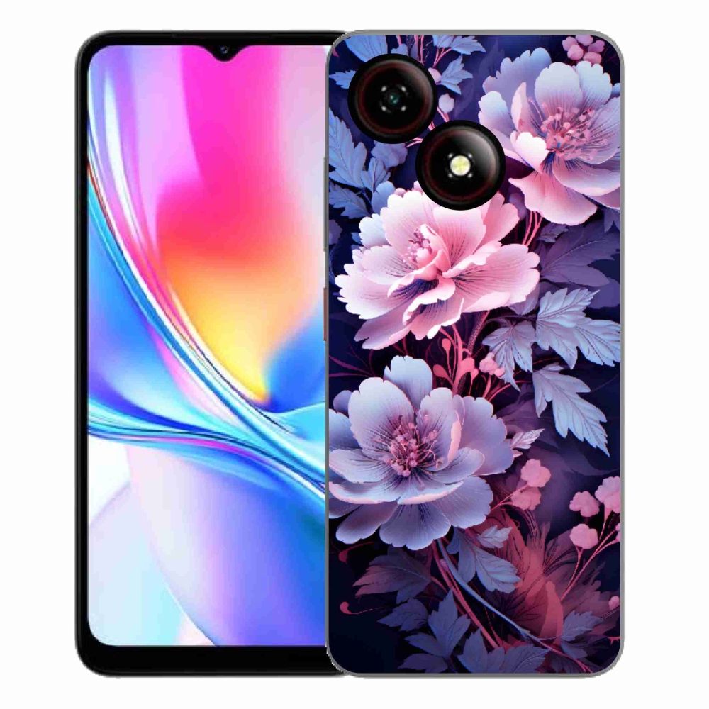 Gelový kryt mmCase na ZTE Blade A35E - květiny 11