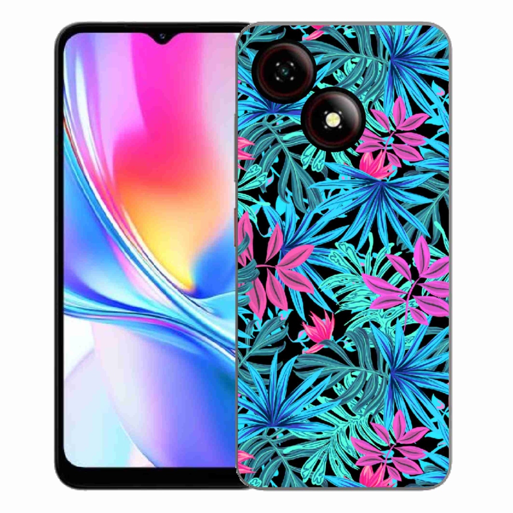 Gelový kryt mmCase na ZTE Blade A35E - květiny 3