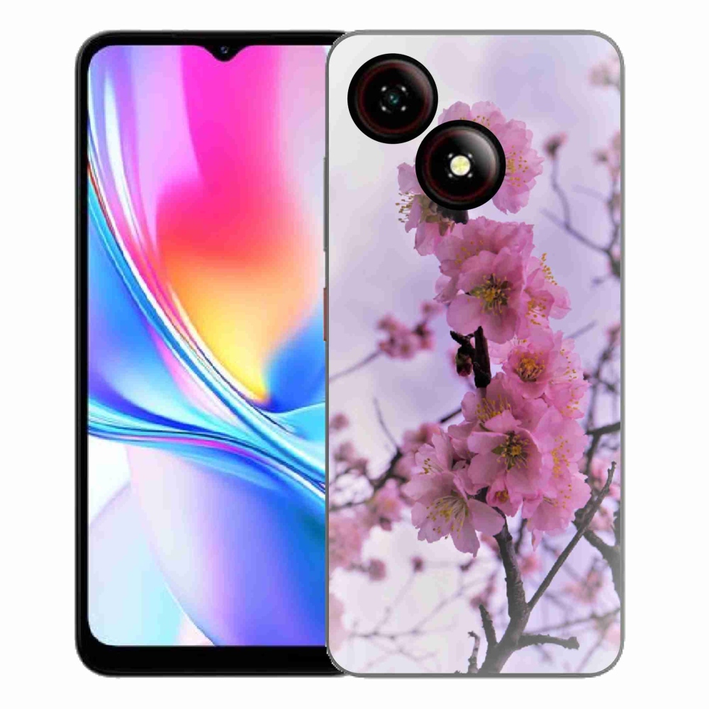 Gelový kryt mmCase na ZTE Blade A35E - květiny 7